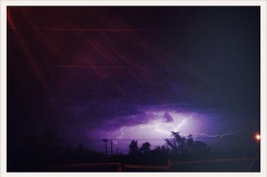 distant lightning / Van Horn, TX